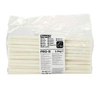 Rapid, 40302804, Bâtons de colle thermofusible, Pro-B, Blanc, ø12mm, Longueur 295mm, 2, 2.5 kg