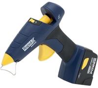 Rapid, 40303135, Pistolet à colle Thermofusible 30W, Pour le bricolage et la décoration, Batterie Lithium-Ion incluse, Bâton de colle Ø12mm, BGX300 Gris