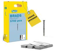 Rapid Pointes 5000185 N°8 40 mm, 2 800 pièces, Fil galvanisé, Haute performance, Argent