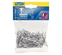 Rapid Rivets aveugles 5000377 Aluminium Ø3,2 × 8 mm Lot de 100