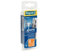 Rapid Rivets aveugles aluminium Ø4 x 12 mm – Lot de 50