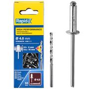 Rapid 5000385 Rivets hautes performances Ø4 x 14mm
