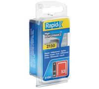 Rapid, 5000743, Agrafes en fil fin N°53, Longueur 10mm, 2130 pièces, Pour le textile et la décoration, Fil galvanisé, Haute performance