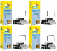 Rapid 970/08mm Galva Boîte de 1120 Agrafes Gris (Lot de 4)