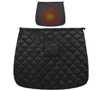 Rapid Activation/Deactivation Feature: Equipped with an Adjustable One-Size-fit and Waist-Buckle System, The Scooter Knee Blanket ensures Swift Attachment and Removal, Providing Convenience for Daily