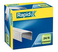 Rapid Agrafes 24/6 en acier galvanisé