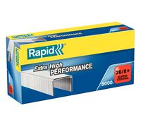 Rapid Agrafes 26/8+ Super Strong - Capacité 50 feuilles - Boîte de 5000