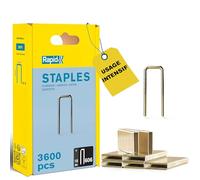 Rapid Agrafes 40303094 N°606 pour matériaux denses 18 mm 3600 pièces blister étroit