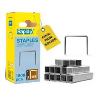 Rapid - Agrafes fil fin n°958/ 10mm - 1600pcs - Emballage FSC (40109543)