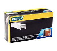 Rapid - Agrafes fil plat n°12/ 12mm - 5000pcs - Boîte PRO (40100520) | Fil galvanisé, Haute performance - Pointes affûtées - Pour la tapisserie d'ameublement et les agrafeuses pneumatiques
