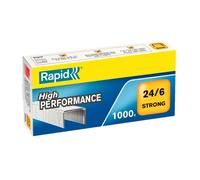 Esselte Agrafes Rapid Strong 24-6 – 6 mm acier galvanisé – Pack de 1000