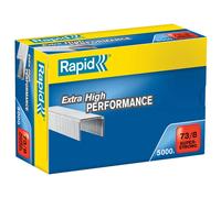 Rapid Agrafes SuperStrong 73/8 — 8 mm — 5000 agrafes — jusqu'à 30 feuilles — fil dur galvanisé