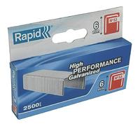 Rapid Agrafes 11856225 53/06 mm galva 2,5M – Boîte de 2 500