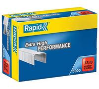 Rapid Agrafes SuperStrong 73/8, Longueur 8 mm, 5000 Agrafes, Agrafe jusqu’à 30 feuilles, Fil dur galvanisé, 24890300
