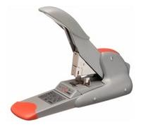 Rapid Agrafeuse DUAX, 170 feuilles, Métal, Usage intensif, Argent/Orange, Heavy Duty, Agrafes fournies, 21698301