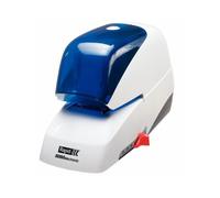 Rapid Agrafeuse électrique Supreme 5050e, blanc/bleu, en ABS