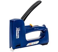 Rapid - Agrafeuse MS4.1 pour Agrafes N°53 & N°7 et Pointes N°8 & N°9, Agrafeuse Manuelle pour Câbles & Tissus d'Ameublement avec Poignée Ergonomique et Pièces d'Usure 100% Acier (24510600)