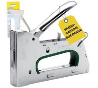 Rapid - Agrafeuse PRO R34 pour Agrafes N°140 de 6-14mm, Agrafeuse de Bricolage avec 3 Puissances au Choix, Gâchette Facile à Actionner & Poignée Ergonomique, Fabriqué en Suède - FSC (5001671)