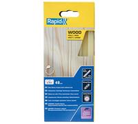 Rapid Bâtons de colle 12 mm Bois, Ø12 x 190 mm, Couleur: Jaunâtre, 48 pcs, 880g, conditionné en boîte