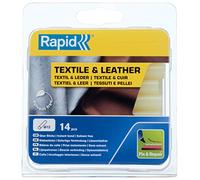 Batons de colles Textile et cuir ? 12 x 94 mm 14 Unités Blister Rapid