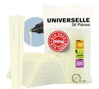 Rapid - Bâtons de colle ECO-T Transparente - Ø12mm x 190mm - Sachet 500g