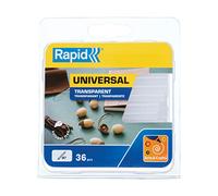 Rapid - Bâtons de colle pour pistolet à colle - Diam. 7 mm - 36 pièces - 115 g