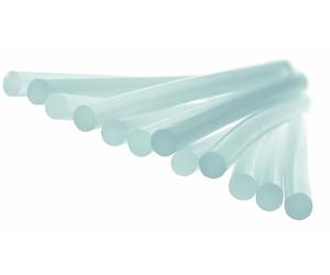 RAPID - Bâtons de colle thermofusible Pro-T - Transparente - Pour PVC, Plastique, Câbles, Verre, Supports poreux et fibreux - Diamètre 12 mm - Longueur : 190mm - Carton de 10 kg - (40302775)