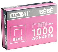 Leitz Agrafes Rapid BÉBÉ 11974686 - 4 mm - 4 x 1000 pcs