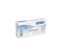 Rapid Boite De 5000 Agrafes Nº26/6 Galvanisées Strong P/Agrafeuse Avec Technologie Flatclinch