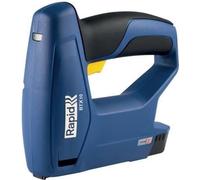 RAPID - BTX10 - Agrafeuse électrique sans fil, pour bois, tissu et briolage pour agrafes n°53/6-10mm - Boîte - (5001495)