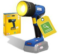 Rapid BWL290 - Lampe de chantier LED 18V sans fil - 290L - 7000K - IP20 | 2 modes d'éclairage, tête inclinable 90°, crochet, 14h d'autonomie, intérieur et extérieur - LIVRÉ SANS BATTERIE (5001752)