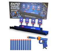 Rapid Cible Shooter Jeu Mobile Cibles, Pistolet & Doux Fléchettes Noël Cadeau