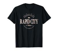 Rapid City, Dakota du Sud, Moderne - Rapid City SD T-Shirt