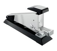 Rapid Classic K2+ Agrafeuse Fullstrip - Compatible Agrafes 24-26/6 et 24-26/8+, Enclume réglable et mécanisme de chargement frontal, Approuvée par ClimatePartner - Bureau, Maison, École (Black Magic)