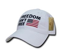 Rapid Dominance Liberté n'est Pas détendue Graphic Cap, Homme, Blanc
