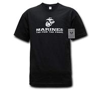 Rapid Dominance The Few Military Graphics T-Shirt, Homme, S28-MAR-BLK-03, Noir, L