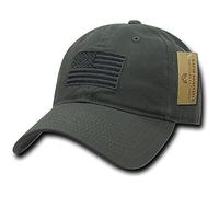 Rapid Dominance Tonal Drapeau détendue Graphic Cap, Homme, Gris foncé