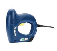 Rapid E-TAC - Agrafeuse/Cloueuse électrique professionnelle | Grande capacité pour le bricolage et la décoration -Ergonomique - Pour agrafes n°140 (6-14 mm)/ Clous n°8 (15 mm) - (5001697)