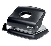 Rapid Perforateur Eco 2 trous, 20 feuilles, Métal/ABS, Noir