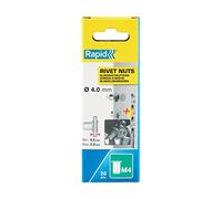 RAPID Ecrous a sertir M4 20 pcs