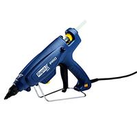 Rapid EG340 - Pistolet à Colle Chaude Semi-industriel, 11-12 mm, Léger, Débit de Colle 1400 g/heure, Température Réglable 120-220°C, Buse Interchangeable, Câble de 2,5 m, Prise UK (5000639)