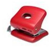 Rapid FC30 perforateur papier 30 feuilles Rouge Rouge G