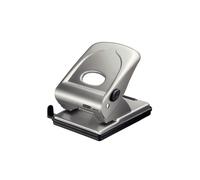 Rapid FMC40 2 Hole Punch, Punches up to 40 Sheets, Adjustable Guide Bar, Metal,