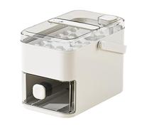 Rapid Freeze Form, Large Capacity Bin, Stack Layer System, Leakproof Box Ice Piece Tray Double Layer Press Lid Organizer for Whiskey Bourbon Cocktails Coffee Wine Cooling Rv Camping Trips Picnics