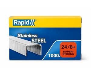Rapid Inox SuperStrong Boîte de 1000 Agrafes 24/8 mm Galva