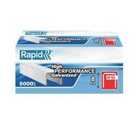 Rapid Lot De 3 Btes 5000 Agrafes 53/8 Galva