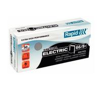 Rapid Lot De 5 Agrafes Electric Super Strong 66/8+ Galvanisé En Boite De 5000