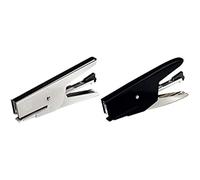 Leitz Pince-agrafeuse Bebe 58 – Métal – Agrafes BB 8/4 – Capacité 15 feuilles – Noir