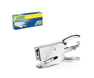 Rapid Pince Agrafeuse Classic K1 - Agrafes 26/6 et 26/8 - Capacité 50 feuilles - Acier - Pack + 5000 agrafes