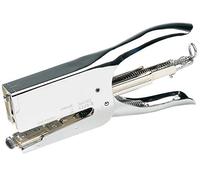 Rapid Pince-Agrafeuse K1 Textile, Pour Agrafes 43/6 ou 43/8mm, Capacité 14 Feuilles, Métal, Chrome, 10520501